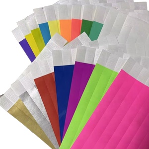 Pulseras Desechables Promocionales DUBAND de Tyvek, Personalizadas con Logotipo a Color, para Eventos, Resistentes al Agua, Duraderas, de 3/4'' y 1'', Impresión por Inyección de Tinta/Láser - Product Image 1