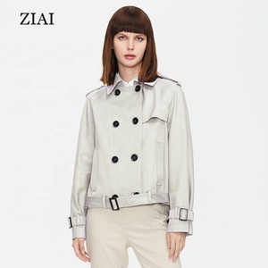 Offre Spéciale personnalisée de haute qualité printemps automne luxe manteau dames vert femmes veste - Product Image 6