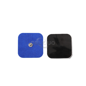 Tampon de massage auto-adhésif personnalisé Stimuler électrodes bouton 5x5 cm électrodes <span class=keywords><strong>Compex</strong></span> Ems électrode forte collante pour les muscles - Product Image 1