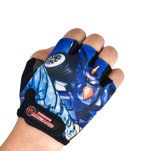 Gants de cyclisme pour enfants Turning Mecard, demi-doigts, avec coussinet de paume SBR, pour le vélo - Product Image 2