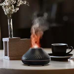 Diffuseur de flamme RGB, ensemble cadeau de veilleuse, décor, humidificateur de flamme de feu, vente chaude, diffuseur d'huile - Product Image 3