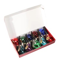 Pipe à fumer en résine économique, technique de laque portable, vente en gros de pipes à tabac en plastique