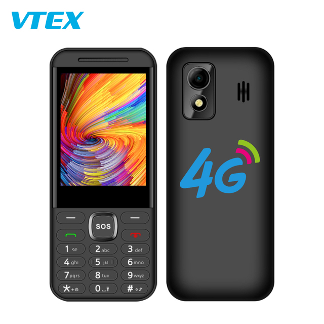 Oem Low Price 2.8 Inch Sos Big Button 4G Lte Senior Phone Slim 4G Feature Cell Phone