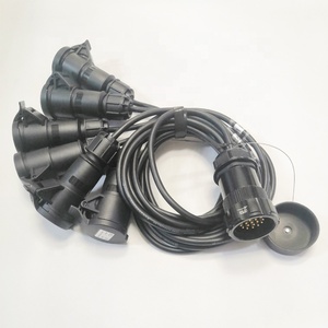 Nam 19 Pin Socapex Cắm Vào Nữ Cáp Kết Nối Ceeform Màu Đen 16amp - Product Image 4