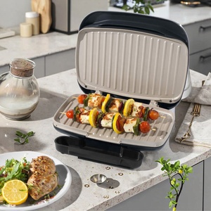 Griglia elettrica per la salute PTFE <span class=keywords><strong>piastra</strong></span> compatta per interni <span class=keywords><strong>tostapane</strong></span> per panini kebab staccabili per uso domestico esterno - Product Image 3