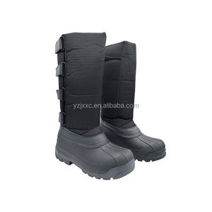 รองเท้าบูทลุยหิมะสีดำสำหรับผู้ชาย, รองเท้าบูทลุยหิมะแฟชั่นสำหรับฤดูหนาวกลางแจ้งให้ความอบอุ่น - Product Image 6