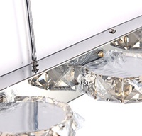 JYLIGHTING Hôtels Personnaliser la salle de bain Salle de toilette Hôtel Miroir en cristal LED de haute qualité Lampe