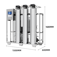Distributeur d'eau par osmose inverse CAMAZ RO, grand équipement de purification d'eau pure, machine à eau RO alimentée à l'énergie solaire
