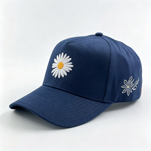 Custom Luxury 5-Panel Baseball Cap Personalized 3D <b>Embroidery</b> with Logo Sporty Female Snapback a <b>Frame</b> Hat for Men Women - Product Image 2