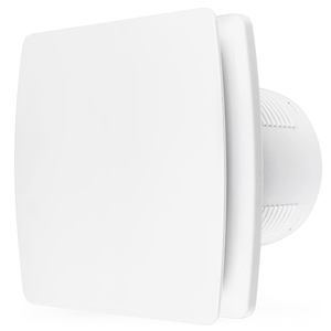 Ventilateur axial silencieux à faible consommation <span class=keywords><strong>d</strong></span>'énergie en plastique pour la cuisine, la <span class=keywords><strong>salle</strong></span> <span class=keywords><strong>de</strong></span> <span class=keywords><strong>bain</strong></span>, les toilettes, montage mural ou au plafond - Product Image 1
