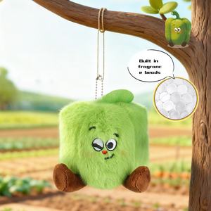 Muñeco Colgante para Mochila con Forma <span class=keywords><strong>de</strong></span> Calabaza y Maíz <span class=keywords><strong>de</strong></span> Granja Aromática al Por Mayor - Product Image 4