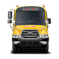Autobus scolaire diesel avec 21-40 sièges, vitesse de 71-90 km/h, conduite à gauche, norme EURO 5, transmission manuelle