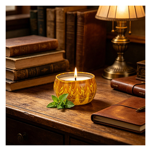 Coffret Cadeau Bougies Parfumées Personnalisées – Mélange d'Arômes Exclusifs – Présentation de Vente au Détail – Série de Sélection Premium de Luxe - Product Image 4