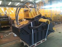 Concasseur de godets robuste SHANSONG pour excavatrices de 20 à 45 tonnes, moteur et pompe inclus, utilisé dans les mines et les carrières