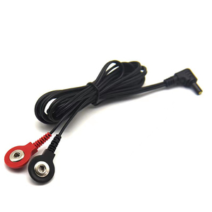 2.35mm Safety-Plug with Standard 2mm Pins Connectors TENS Electrode Leads Wires/Cables - Product Image 1