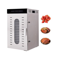 Industriële hetelucht fruitdroogmachine, voedseldehydrator, fruit- en bananendroogmachine