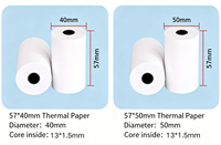 Rouleaux de papier thermique pour caisse enregistreuse Gold East BPA High Bulk 80*80mm, écologiques, sensibles à la chaleur, pour imprimantes POS et ATM