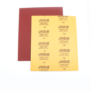 Papel De <span class=keywords><strong>Lija</strong></span> seco De OXIDO DE ALUMINIO MARCA JAQUE 230x280mm Abrasivos Papel De Esmeril - Product Image 2