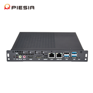 Piesia Mini PC Ops Barebone de 13.ª generación con procesadores Intel Core i3, i5, i7, 195x180x30mm, 80 pines, pantalla 4K, DDR4 16GB para pizarra interactiva - Product Image 1