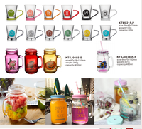 Mug en verre borosilicate personnalisé pour Halloween, motif fantôme, lavande, design effrayant, sans BPA, cadeau personnalisé pour fête