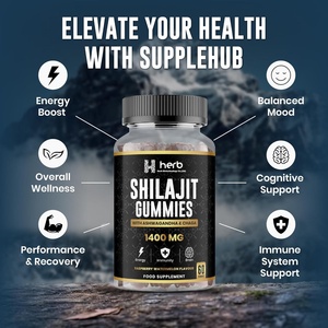 OEM ODM Pure Himalayan Shilajit Gummies Gold Grade Energy & Immunity Support para adultos Private Label - Product Image 3