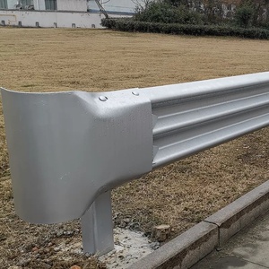 Barandilla de protección de tres ondas, barandilla de carretera, Panel de valla de Metal, poste de barrera de choque, pilar de barrera de choque de barandilla en forma de onda - Product Image 6