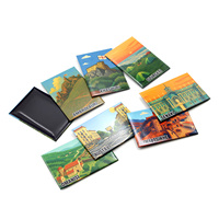 Aimant de réfrigérateur personnalisé 3d métal décor à la maison Maldives autocollant magnétique fer blanc réfrigérateur Souvenir touristique aimant de réfrigérateur en étain