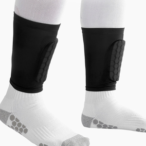 Protecteur de mollet antidérapant respirant Eva nid d'abeille Football jambe Mini protège-tibias Football protège-<span class=keywords><strong>tibia</strong></span> <span class=keywords><strong>manchon</strong></span> - Product Image 2