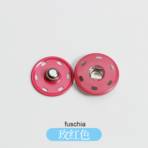 Snap Fastener Set 10mm 12mm màu đỏ hoặc ngọc trai đen ép nút snap - Product Image 2