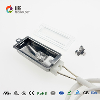 Lampe halogène G9 pour four, résistante aux hautes températures, pour barbecue, cuiseur vapeur, grille-pain, cuisinière, éclairage intérieur de remplacement avec câble de connexion