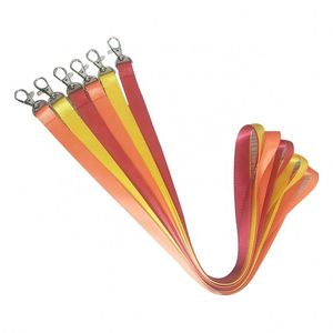 Cordon personnalisé en polyester avec logo pour permis de travail, cordon en nylon sérigraphié, sangle de suspension pour téléphone - Product Image 4