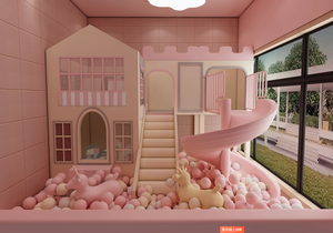 Area <span class=keywords><strong>Giochi</strong></span> Morbida Personalizzata Mini Parco <span class=keywords><strong>Giochi</strong></span> Interno in Legno per Bambini e Ragazzi per Casa o Centro Commerciale - Product Image 2