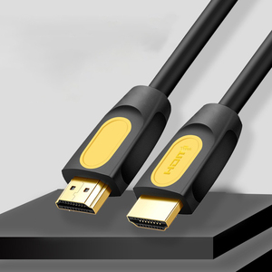 HDTV 4K 19 + 1 câble tête bicolore peau noire avec Ethernet veste en PVC plaqué or 1.5m à 20m vidéo pour câble HDTV pour projecteur - Product Image 1