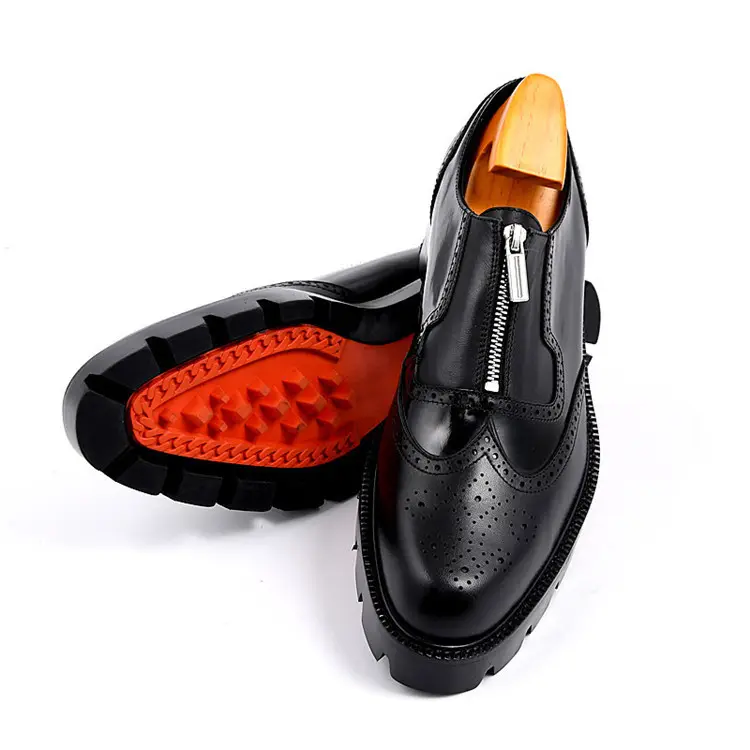 PDEP hot sale new arrival high quality large size genuine leather business leather men's shoes office formal dress shoes for men