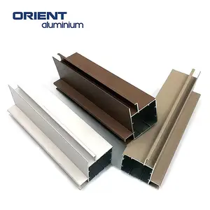 6063 T5阳极氧化铝框架型材中国顶级铝型材制造商门窗铝型材