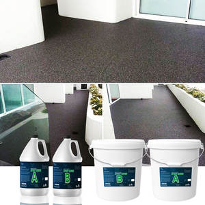 Plancher en pierre de résine époxy perméable à prix d'usine pavage d'allée de gravier lié Poul de natation pour le plancher de pierre de galets - Product Image 4