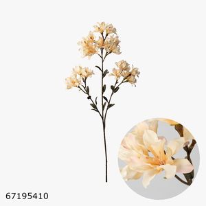 87cm Lilas Ours Fleur Artificielle Simple-Branche Bord Brûlé pour la Graduation Nouvel An Fête des Pères Fête des Mères Pâques - Product Image 2