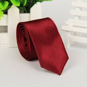 Corbata de poliéster verde salvia sólido, estrecha y ajustada, <span class=keywords><strong>con</strong></span> jacquard, clásica para boda, para hombre, de 5 cm, delgada, para traje, de China - Product Image 6