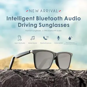 卸売少量注文数量スマート眼鏡UV400保護サングラス