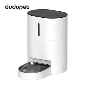Distributeur de nourriture pour animaux de compagnie intelligent sans fil personnalisé OEM, grande capacité 4L pour chiens et chats avec contrôle par application - Product Image 2