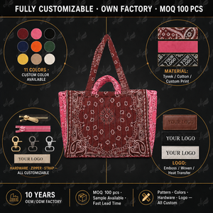 Borsa Duffle Personalizzabile Morbida <span class=keywords><strong>e</strong></span> Leggera, Regalo all'Ingrosso per <span class=keywords><strong>Lei</strong></span>, Borsa a Spalla Imbottita, Borsa Tote Trapuntata con Motivo Paisley - Product Image 2