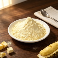 Poudre de Durian Lyophilisée Naturelle Pure en Gros pour Crèmes Glacées et Garnitures de Gâteaux de Lune