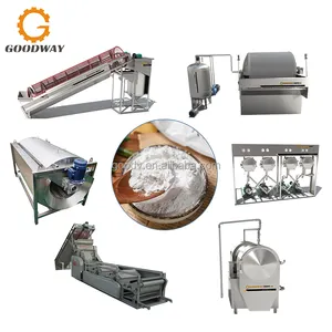 Complete Set of Casava Processing Industry Cassava Starch Processing Line Tapioca Machine