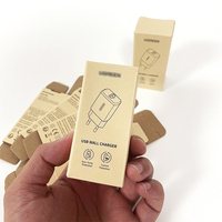 Vente en gros de gadget numérique électronique en papier kraft personnalisé de haute qualité emballage boîte cadeau couleur boîte en carton conception simple
