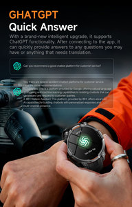 Nouvelle montre connectée KC108, boîtier en alliage 1200 mAh, positionnement GPS, suivi de mouvement, boussole d'altitude, assistant vocal IA GPT <span class=keywords><strong>WhatsApp</strong></span>, ODM - Product Image 6