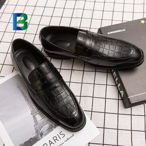 2024 Лидер продаж, мужские кожаные оксфорды из крокодиловой кожи - Product Image 6