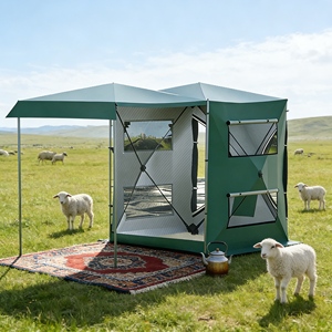 Tenda Laterale per Auto Camper di Alta Qualità, Resistente ai Raggi UV, Montaggio Rapido per Viaggi in Campeggio - Product Image 3