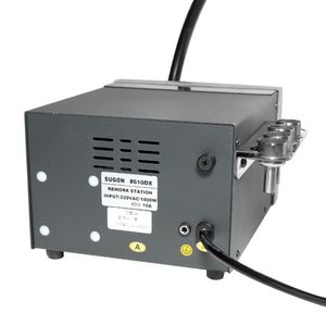 Station de dessoudage professionnelle d'affichage numérique à Air chaud SG 8610DX avec 5 buses Station de dessoudage d'outil de réparation de téléphone portable - Product Image 1