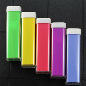 Banque d'alimentation portable en forme de rouge à lèvres 2600 mAh, mini chargeur au design coloré pour téléphones mobiles - Promotion - Product Image 1
