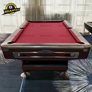 Mới Sang Trọng Tùy Chỉnh 7ft 8ft 9ft Tổng Thống Kim Cương Đen Pro AM Bàn Bida Với Chân Có Thể Điều Chỉnh - Product Image 3
